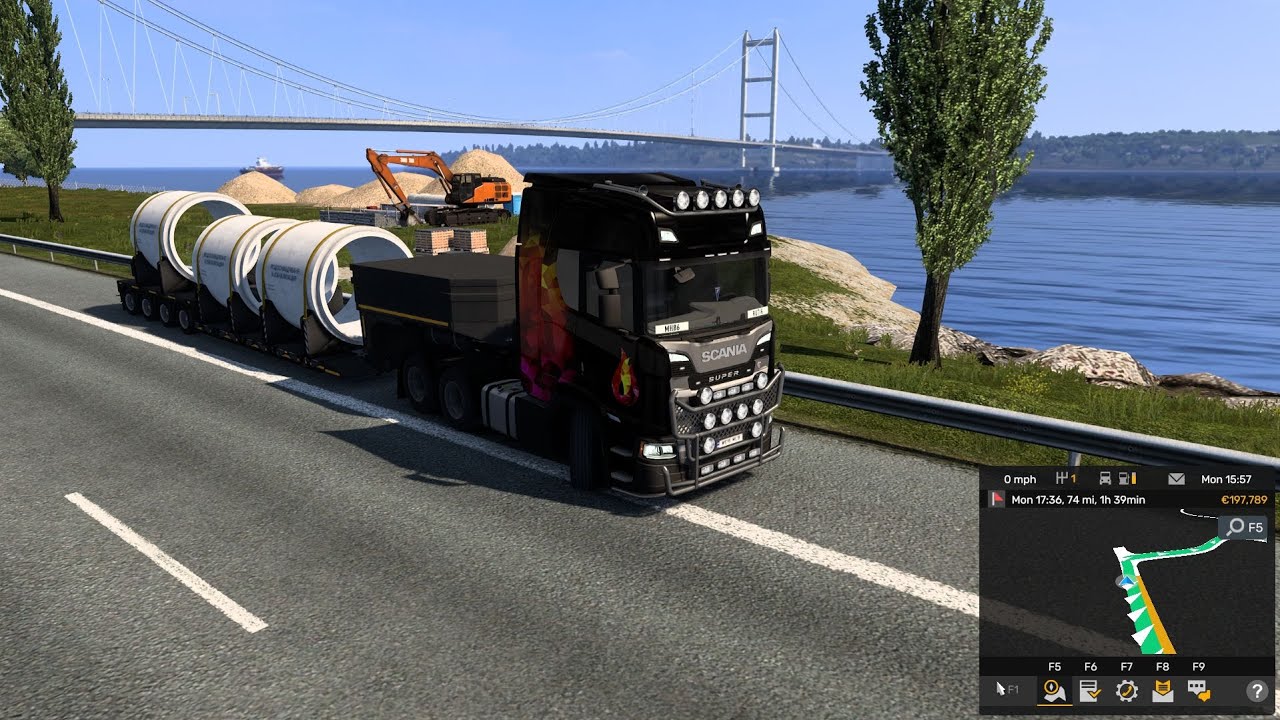 euro truck simulator 2 Live|offroading Gamplay @rutikdighe