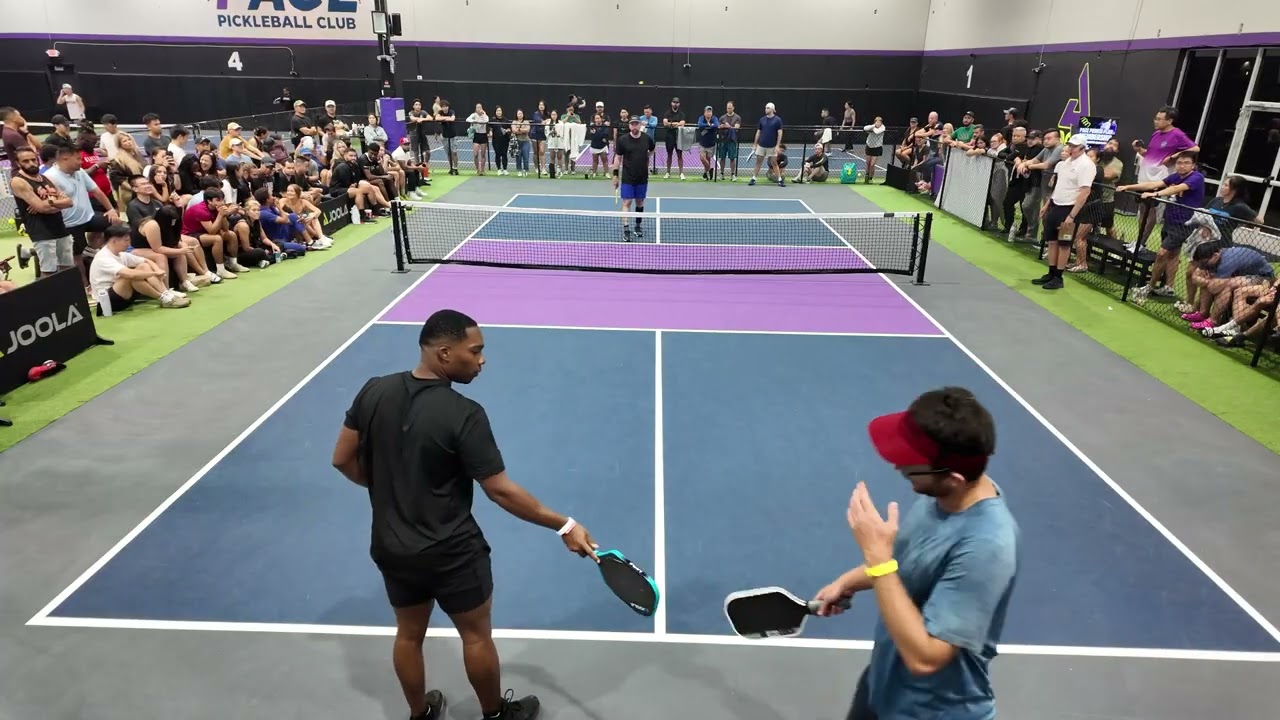 Pace Pickleball 5.0+ Open Men’s Double Austin Gridley/Shelton Baptiste vs Chris Jammal/Mark Growcott