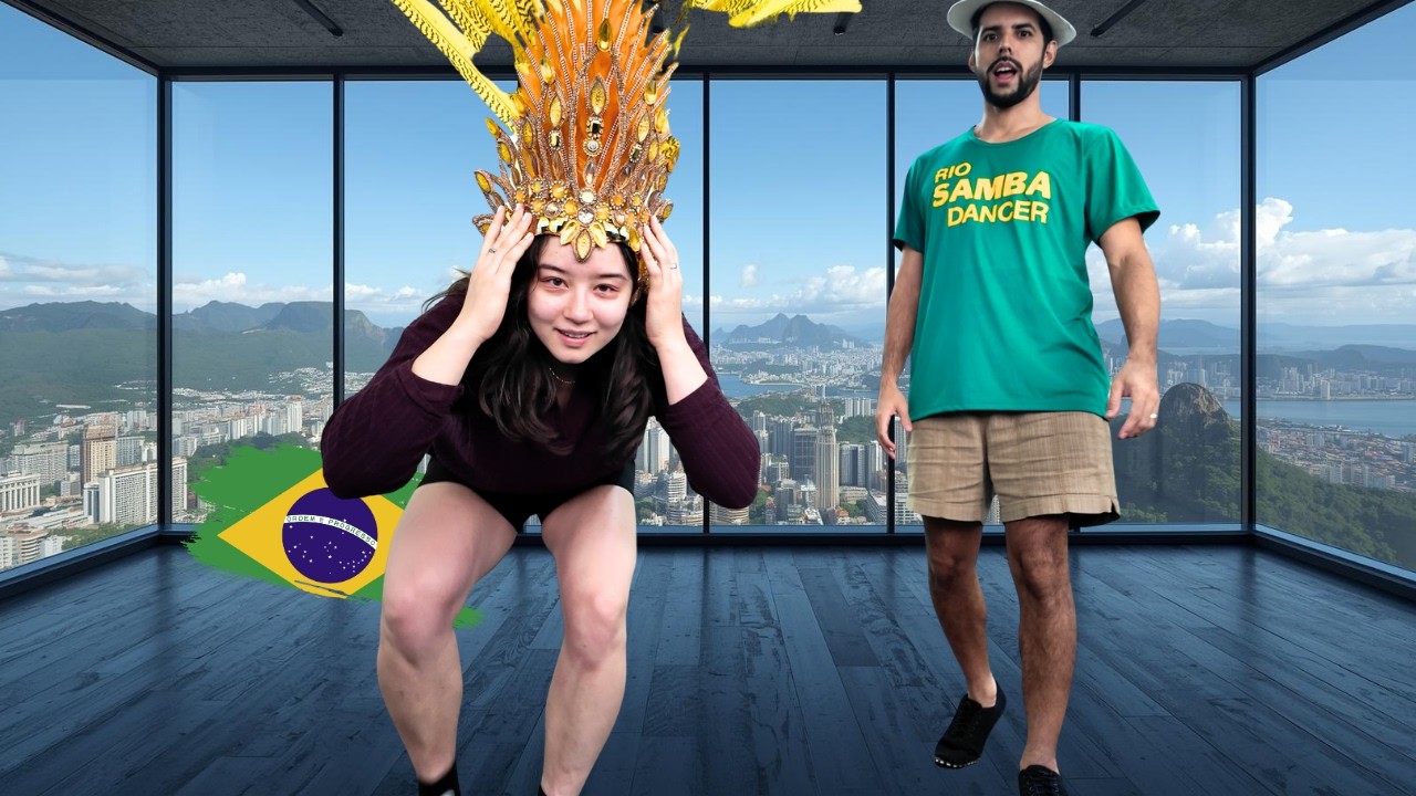 Alone in Rio For 10 Days (favelas, samba class & islands) [4K]