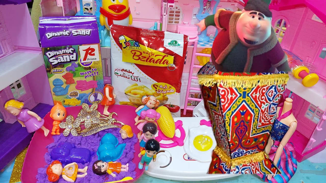 ياتري عبير هتطبخ ايه اول يوم رمضان_عائلة عمر_جنه ورؤي_مامتي دكتورة_العاب بنات