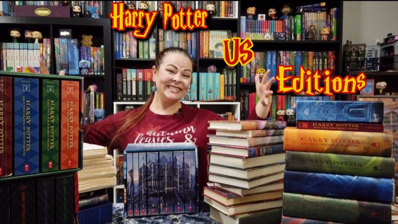 THE DIFFERENT U.S. HARRY POTTER BOOK EDITIONS + GIVEAWAY
