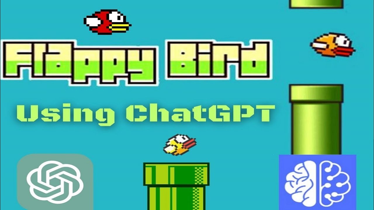 ChatGPT Create Flappy Bird game in 2 Minutes #openai #chatgpt