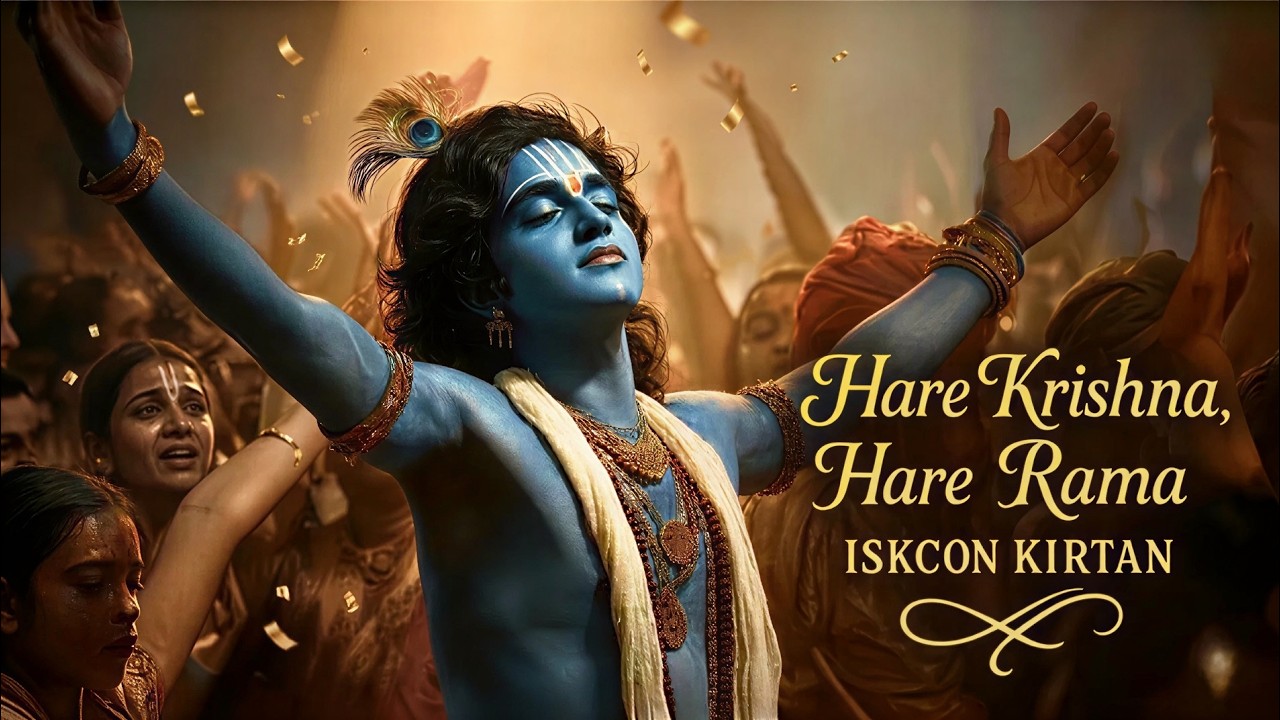 Best ISKCON Kirtan | Hare Krishna Hare Rama | Stress Relief & Peace