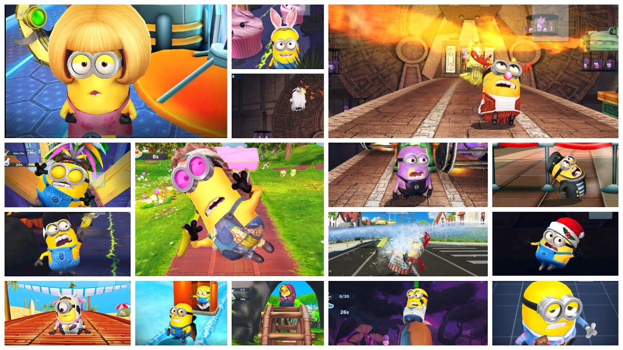 Minion Rush 100 Funny Moments