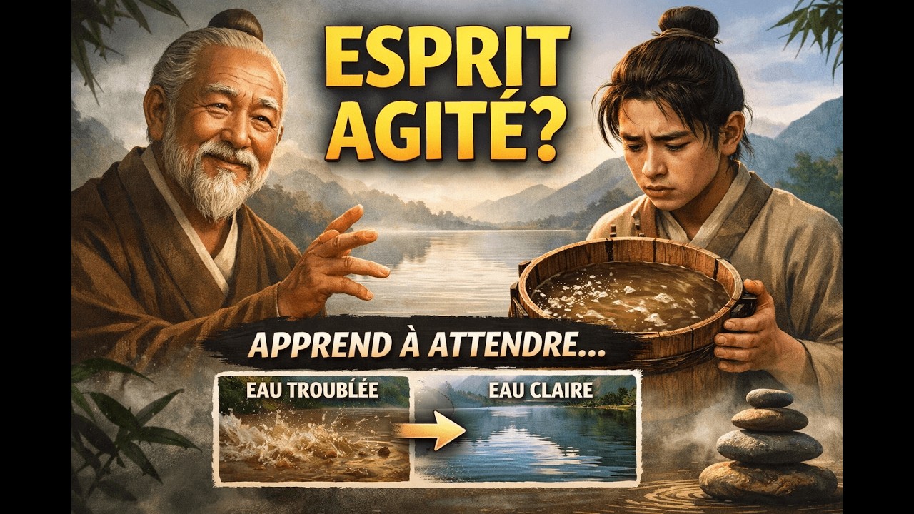 L’Eau Trouble et l’Esprit | Histoire Zen sur la Patience et la Clarté Mentale