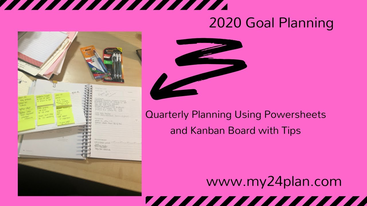 Goal Setting Using Powersheets | Quarter 1 Goal Planning