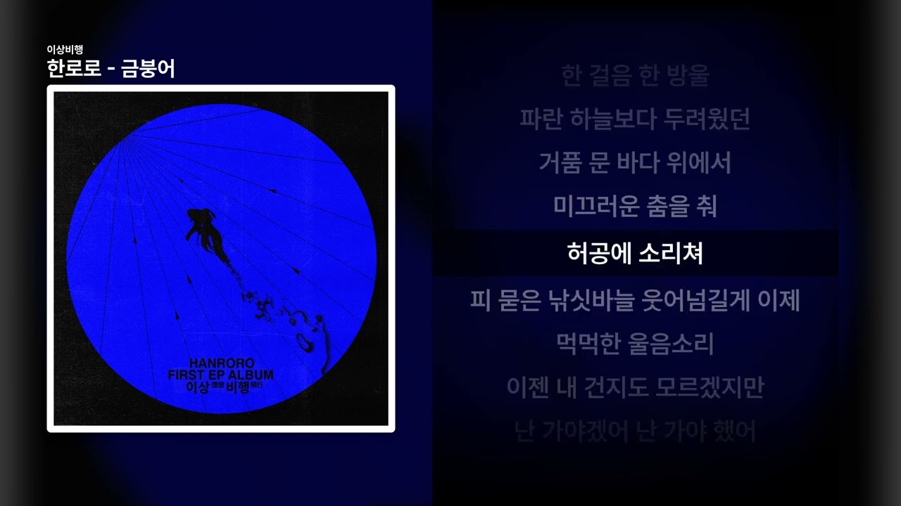 한로로 - 금붕어 [이상비행]ㅣ가사/Lyrics