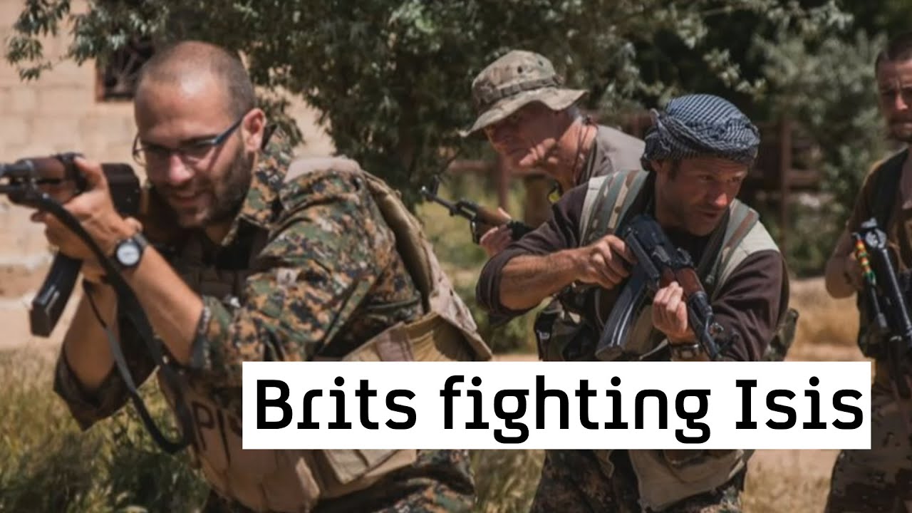 Islamic State: Brit fighters standing alongside the Kurds