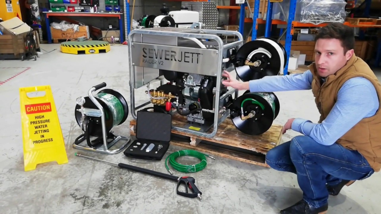 Raider V2 Water Jetter