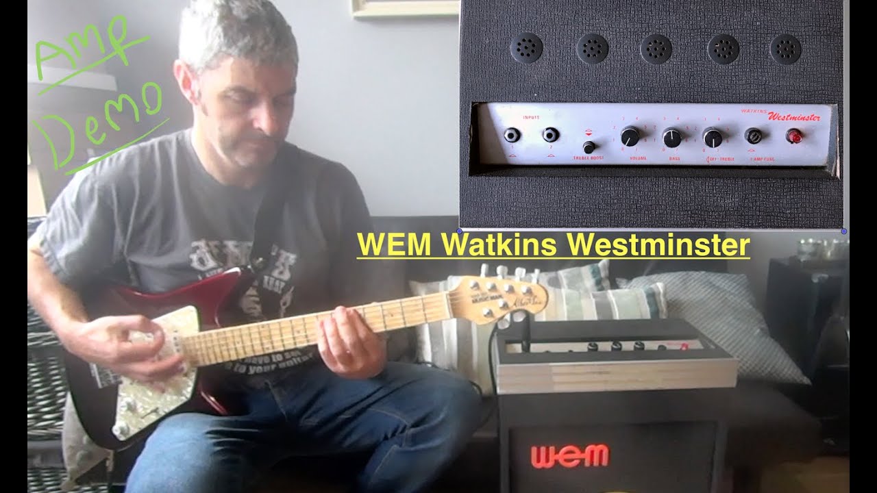 Amp DEMO: Wem Watkins WESTMINSTER (Guitar? combo)
