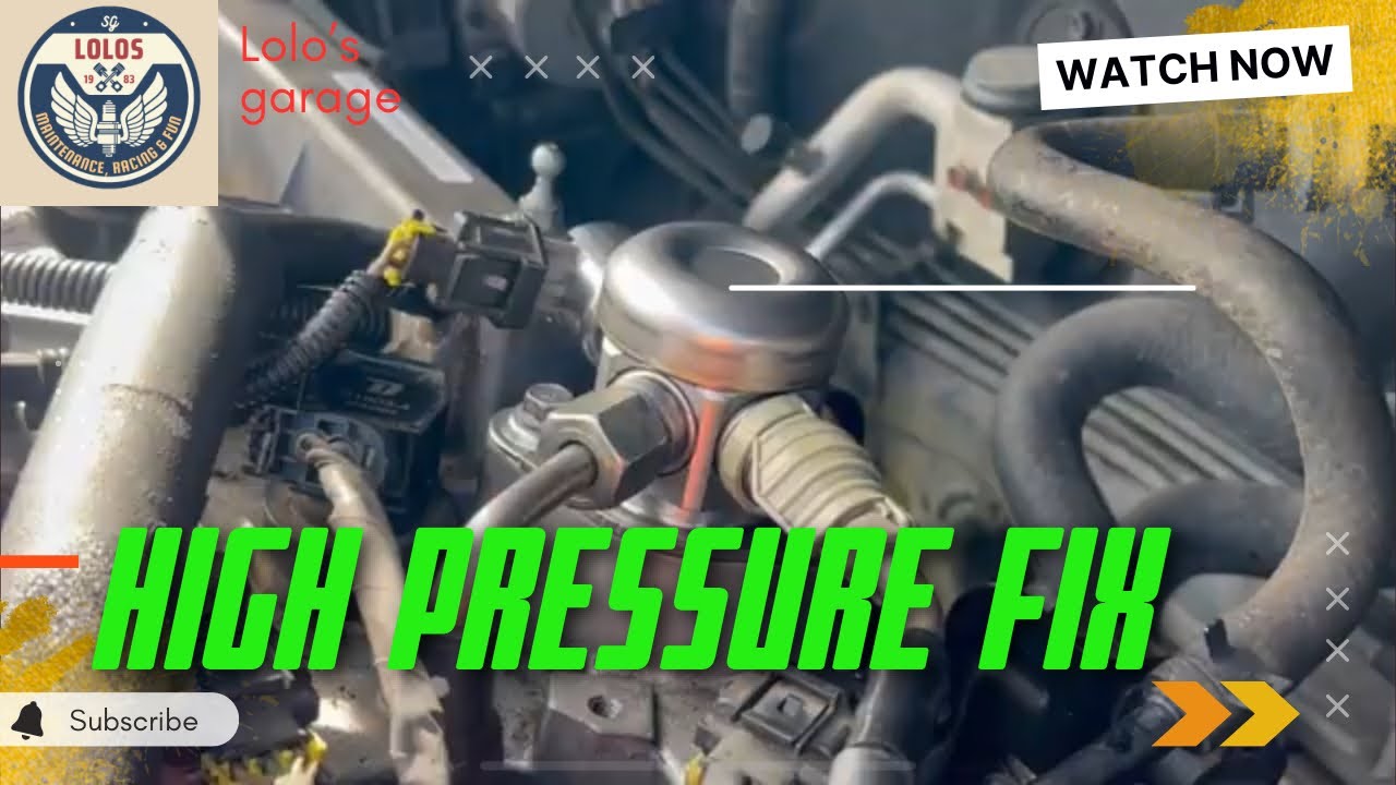 How to replace High Pressure Fuel Pump Kia Rio 2012- 2017 quick and easy, save money DIY
