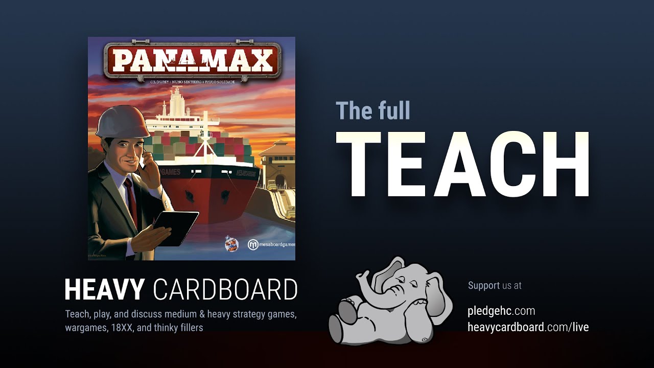 Как играть только - Panamax Как играть на Heavy Cardboard