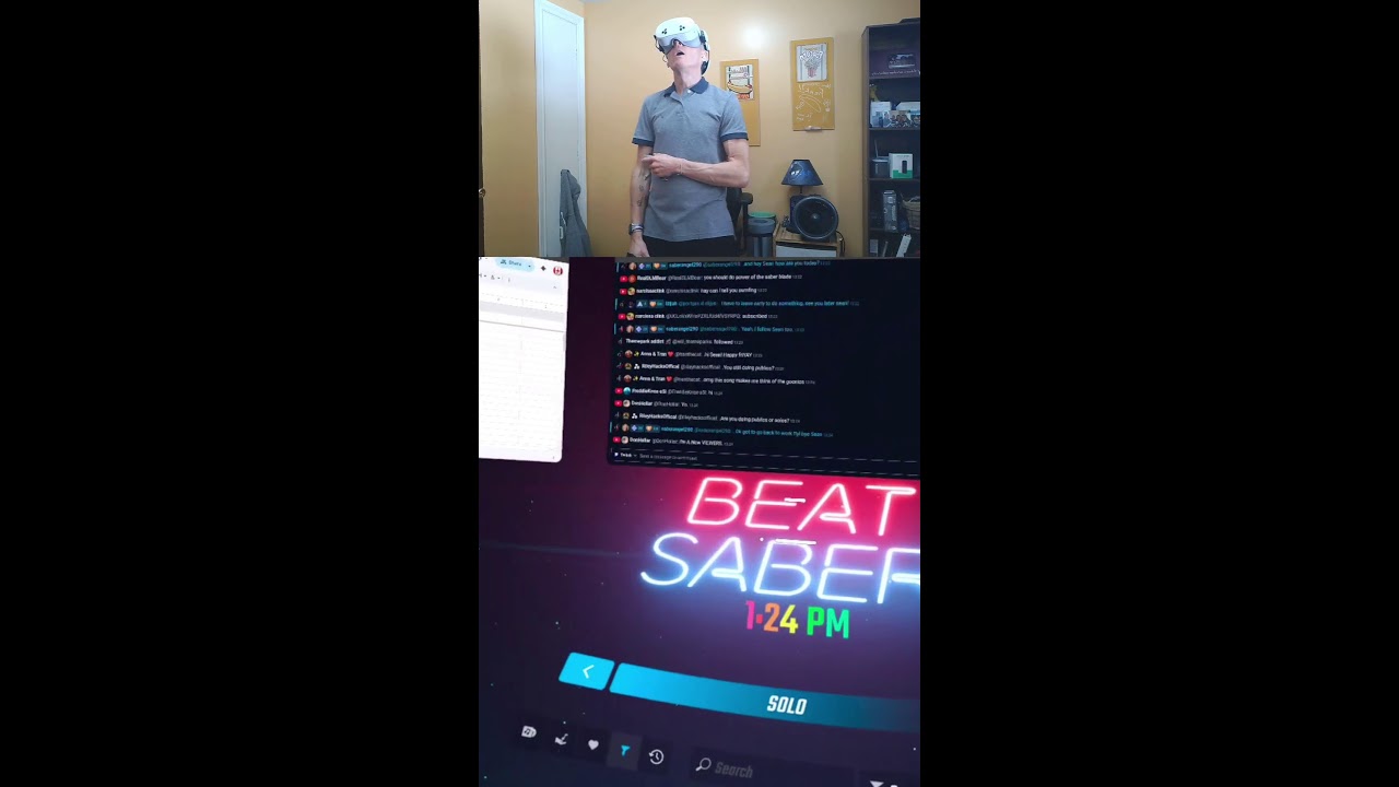 #BeatSaber live stream