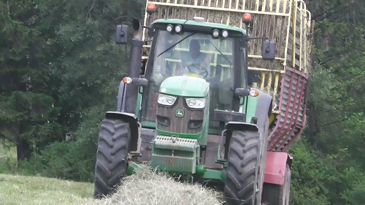 Seno 2021-PD žiarec Tvrdošín-John Deere,Landini Landpower,Krone,Horal-