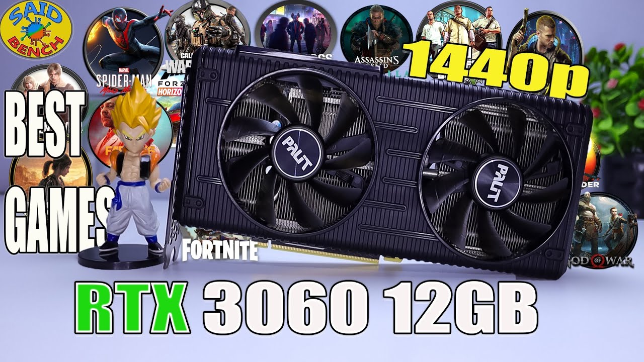 PALIT  RTX 3060 DUAL OC👌Test in 14 Games 2K (1440p)