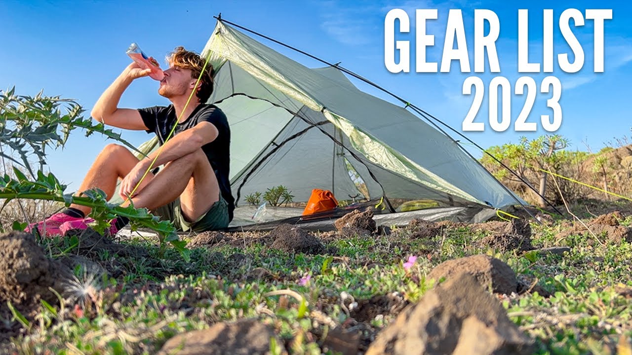 My Backpacking Gear List for 2023