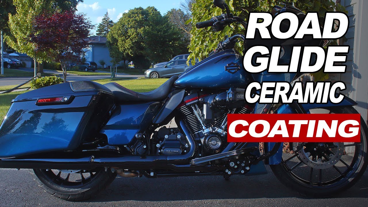 How To Ceramic Coat a Motorcycle - 2019 Harley CVO Road Glide