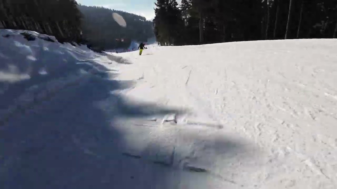 Klínovec sjezdovka Lázeňská, 3400m 9.2.2025