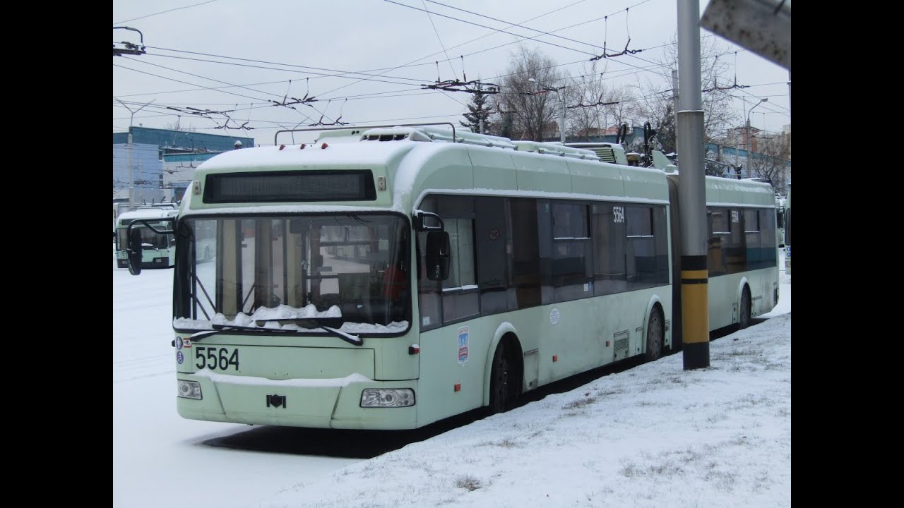 Троллейбус Минска БКМ-333,борт.№ 5564,марш.29 (29.03.2020)