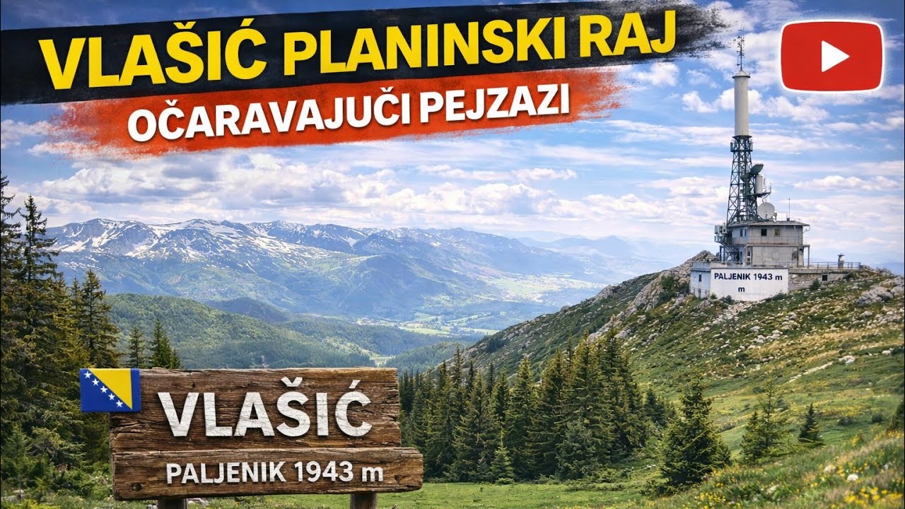 Vlašić u punom sjaju 🌲   Planinski raj i očaravajući pejzaži + Paljenik 1943 #video