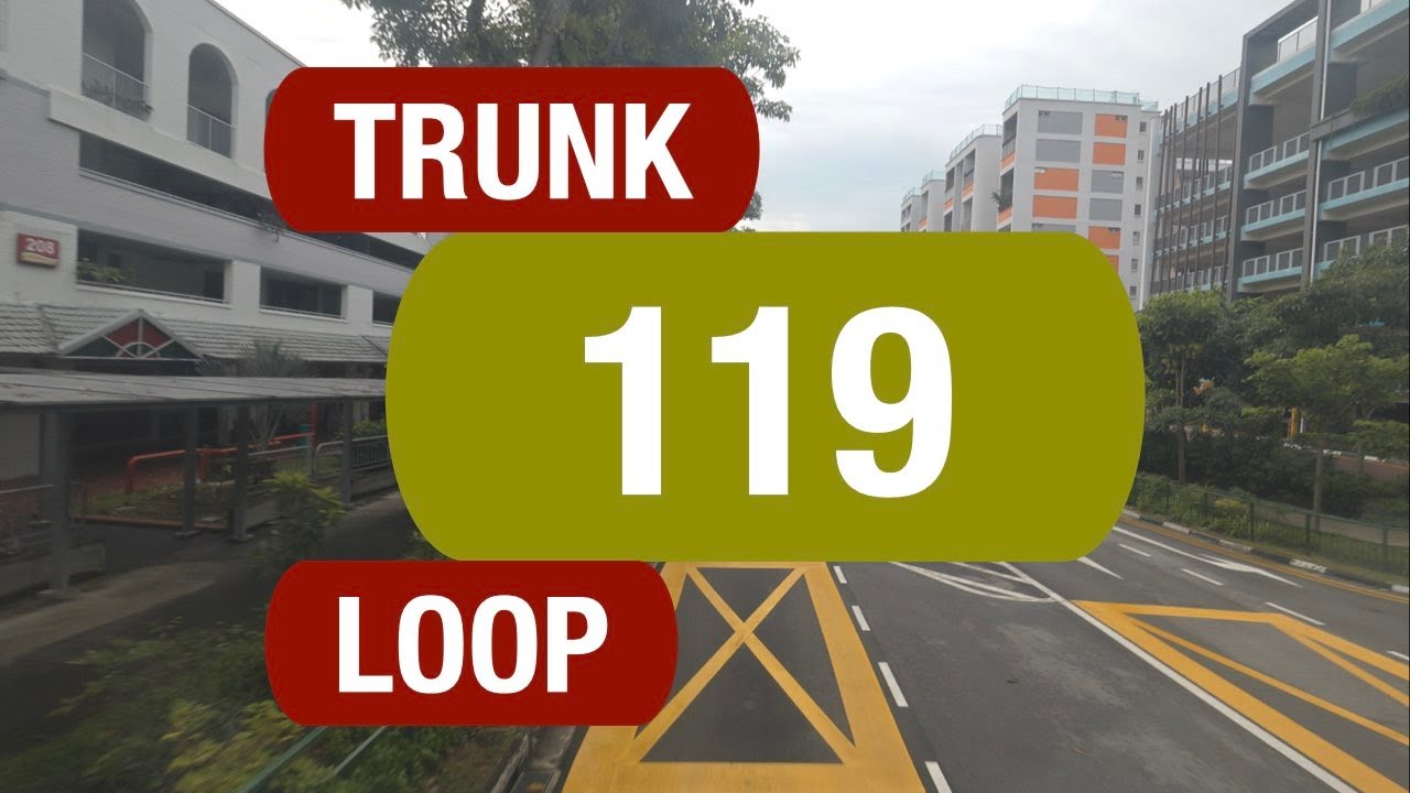 Go-Ahead Trunk 119 | Bus Service Route Visual