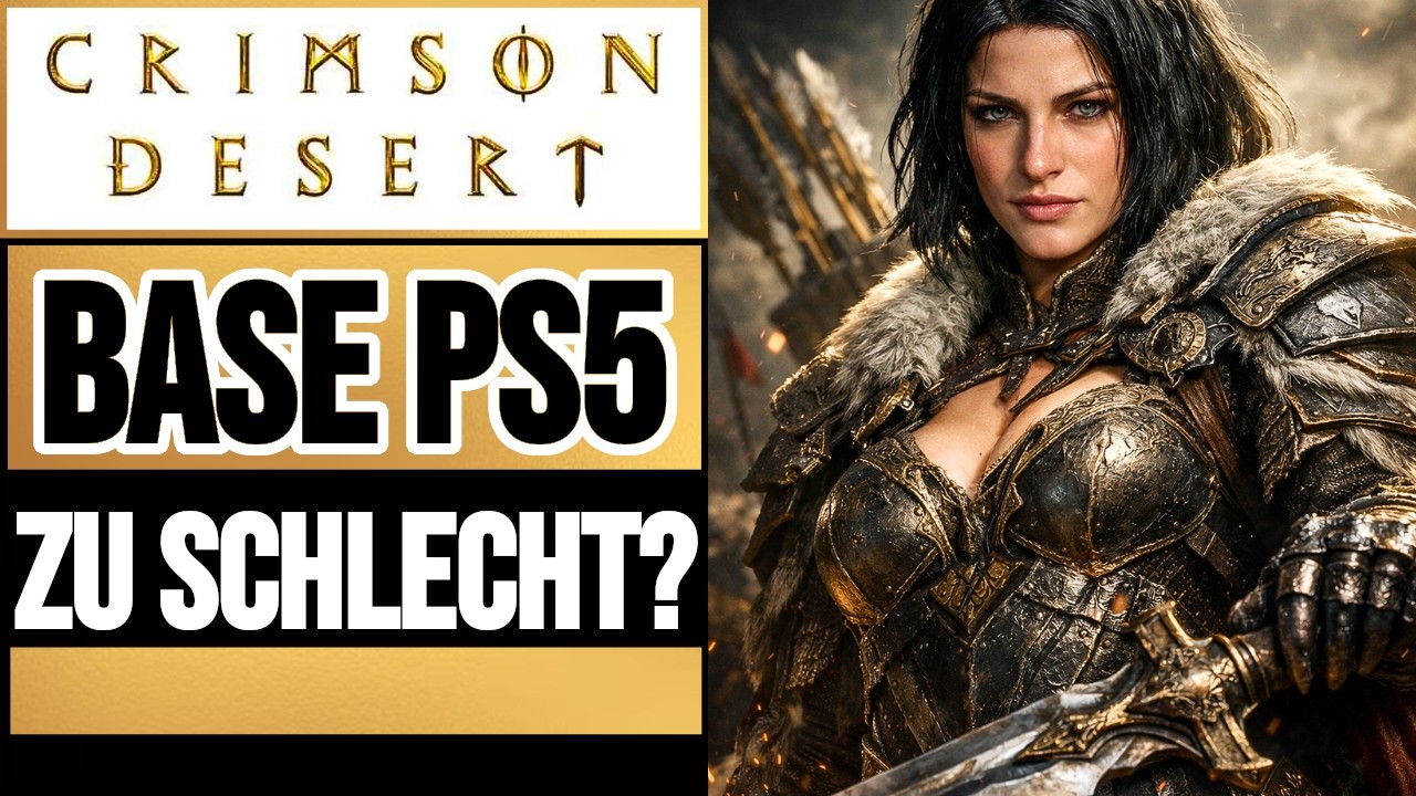 Crimson Desert auf Standard PS5… ALLE hatten ANGST – das ist die Wahrheit!🤯 (neues Gameplay)