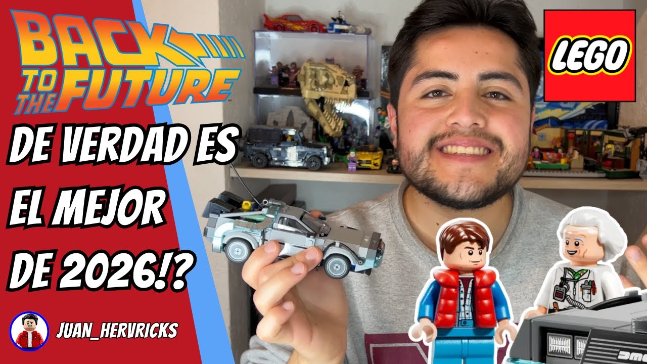 ES un VIAJE en el TIEMPO | LEGO Máquina del Tiempo de Regreso al Futuro 77256 | Juan Hervricks