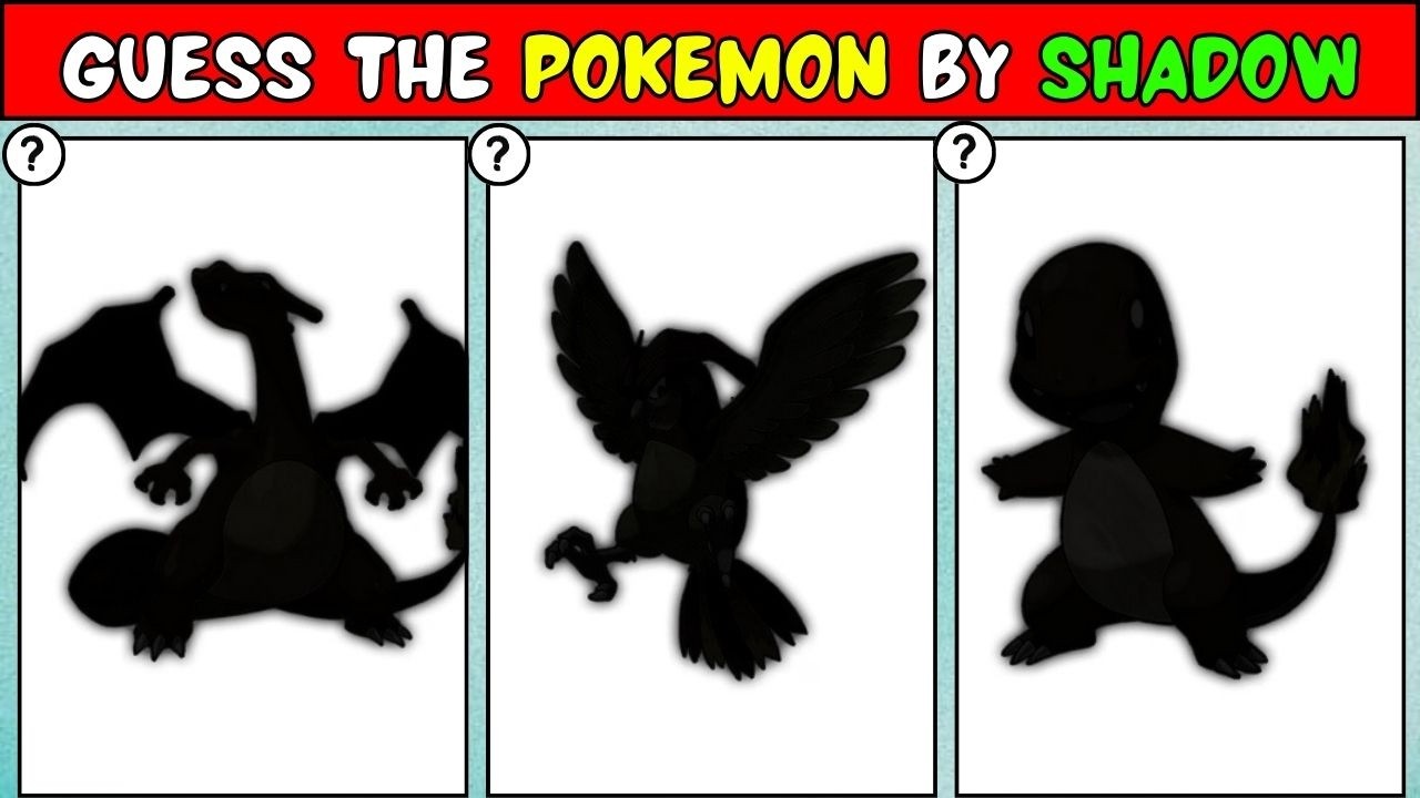 Pokémon Quiz: Guess The Pokémon By Shadow | 15 Points Challenge! 🏆 | Kitne Genius Hain Aap? | TKAQS