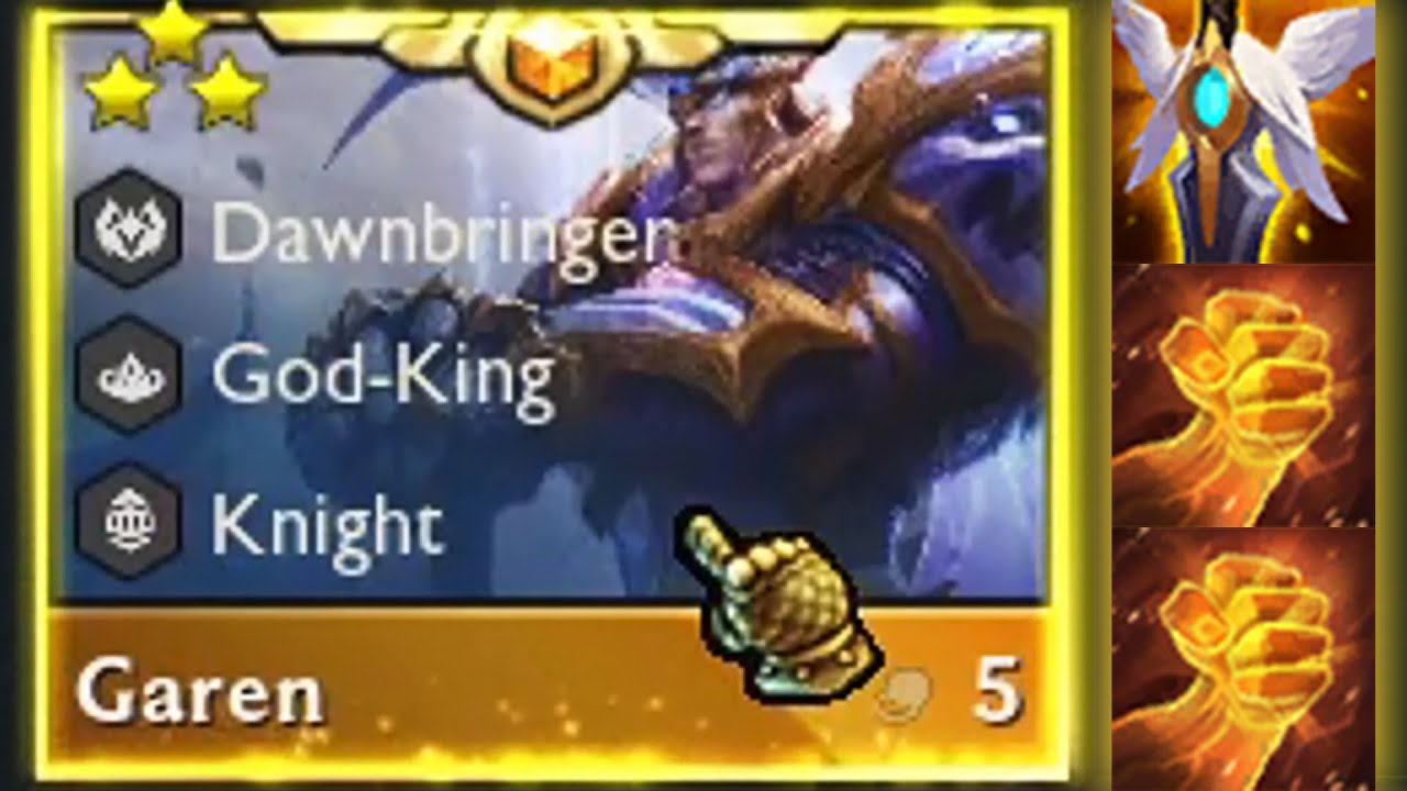 3 STAR GAREN | The God-King Oneshots whole team! (Set 5)