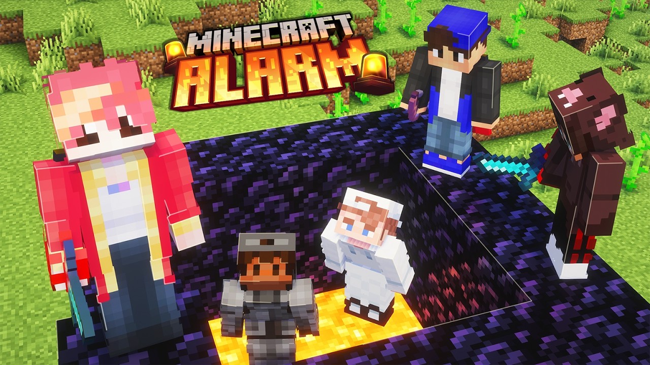 DOPPEL KILL durch PERFEKTE FALLE (MINECRAFT ALARM)