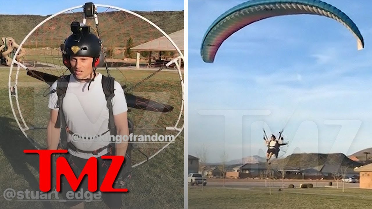 Video of 'King of Random' Grant Thompson Paramotoring Months Before Death