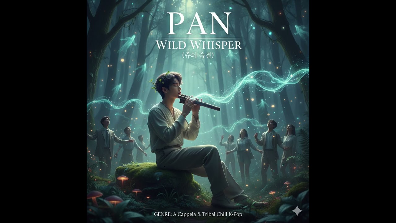 PAN (潘) - WILD WHISPER 🍃🪈 | A Cappella & Tribal Chill | Official Audio#kpop #music #nature