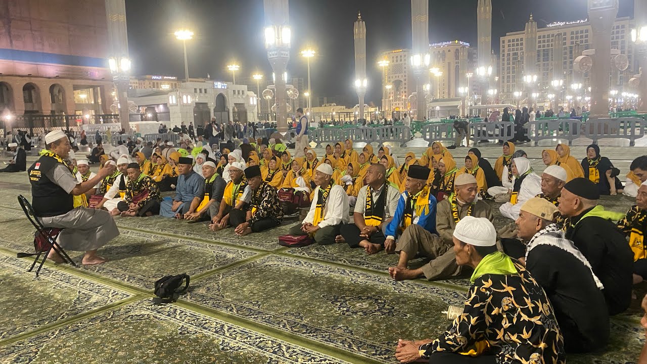 KETIBAAN JAMAH MAJLIS TAKLIM AL LAIL LAHAT DI MADINAH