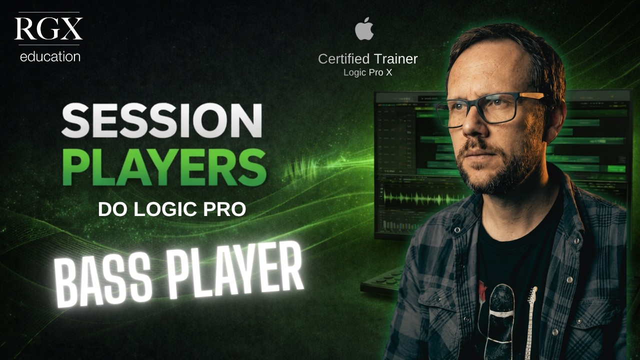 🎧 Logic Pro 11 com Inteligência Artificial: BASS PLAYER em Ação!