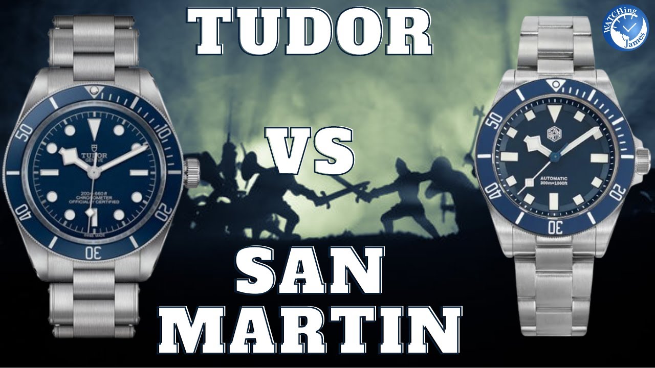 Tudor BB58 vs San Martin SN0121- Battle of the luxury watch and the affordable watch #aliexpress