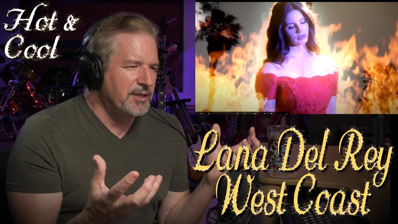 Renaissance Man Reaction to Lana Del Rey - West Coast  Smooth, Sexy and Cool