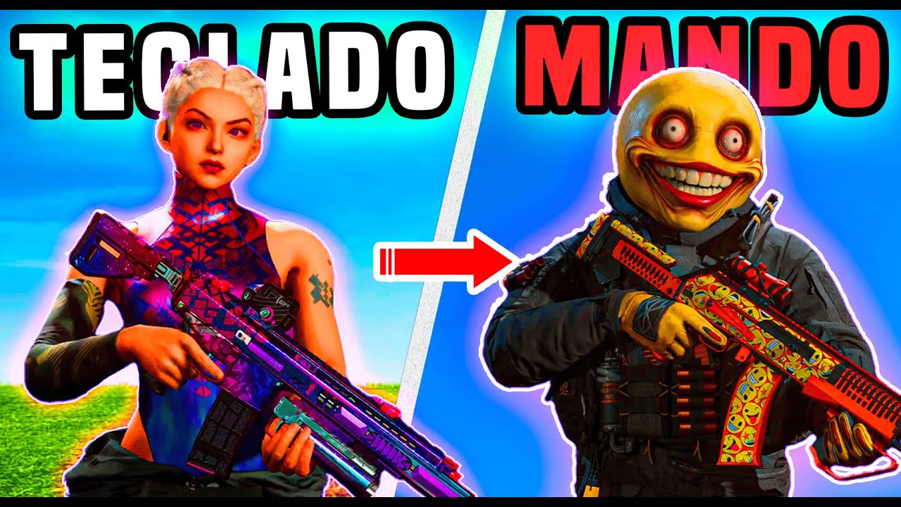 MANDO vs TECLADO en WARZONE! ¿QUIÉN DOMINA REALMENTE? 🎮🖱️