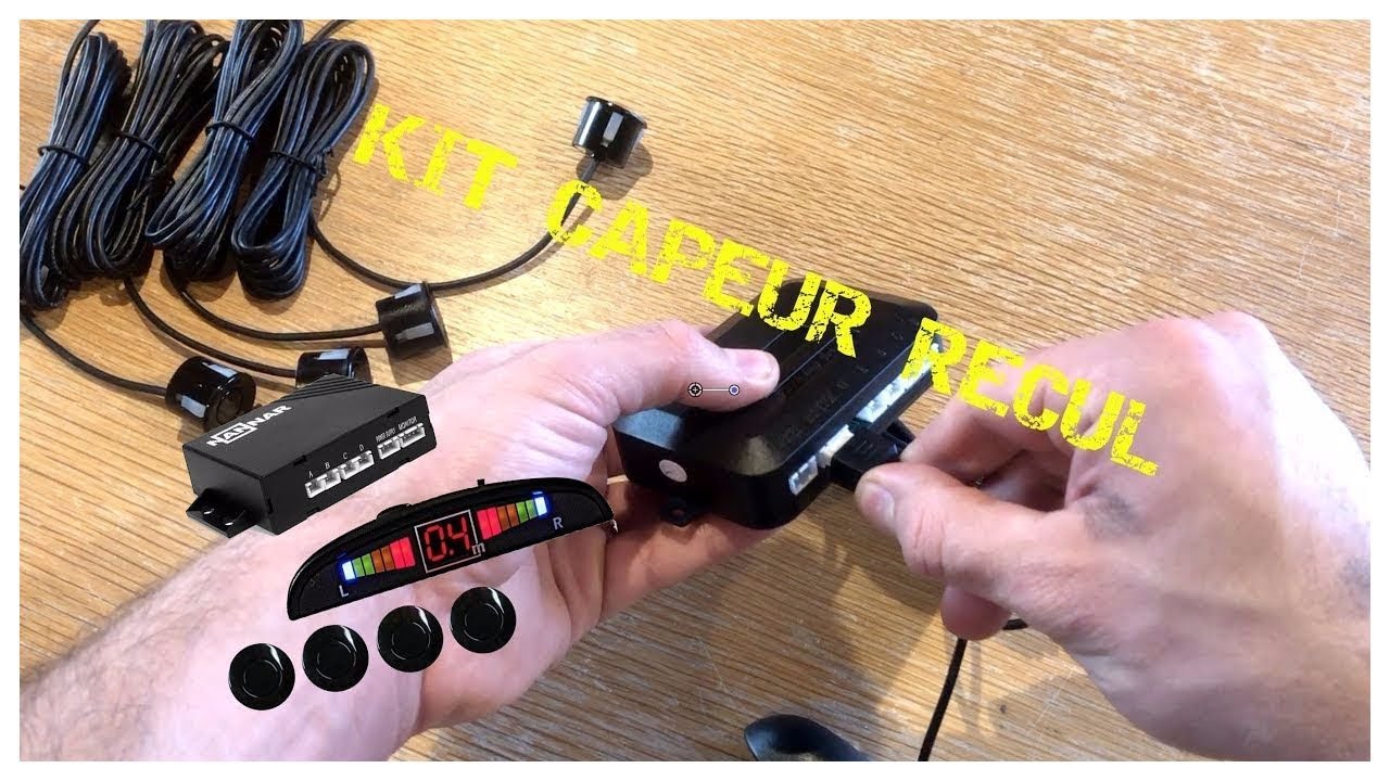 🚫 👉🏽  TUTO BRANCHEMENT ET TEST  KIT CAPTEUR RECUL  🚫 👉🏽