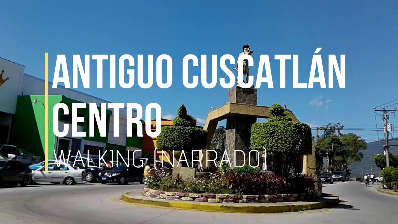 (Narrado) Caminata por el centro de Antiguo Cuscatl&aacute;n, El Salvador (2020)