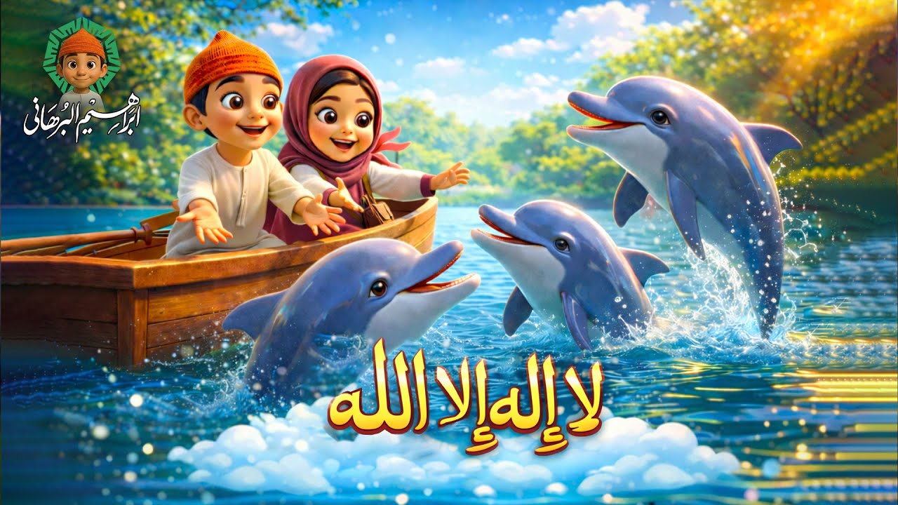 La Ilaha Illallah | Beautiful Islamic Nasheed for Kids | Ibrahim Al-Burhani