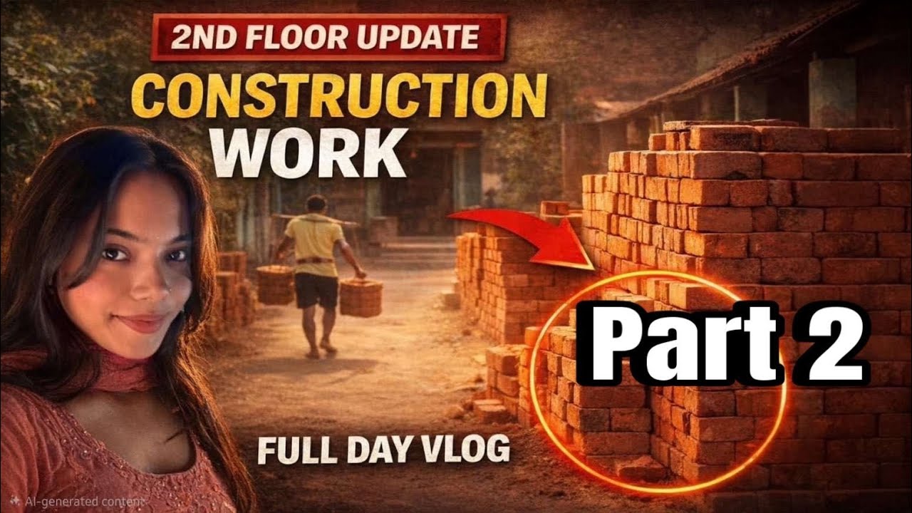 Part 2 of HOME🏡✨| construction🚧 #odisha #vlog #construction #indian #indianlifestyle 