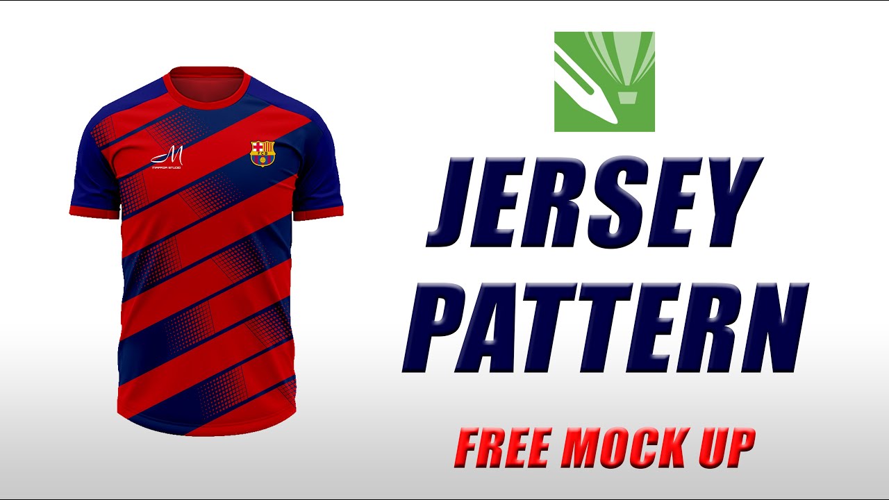Jersey Pattern \ Cara Membuat Motif Jersey dengan Coreldraw x7
