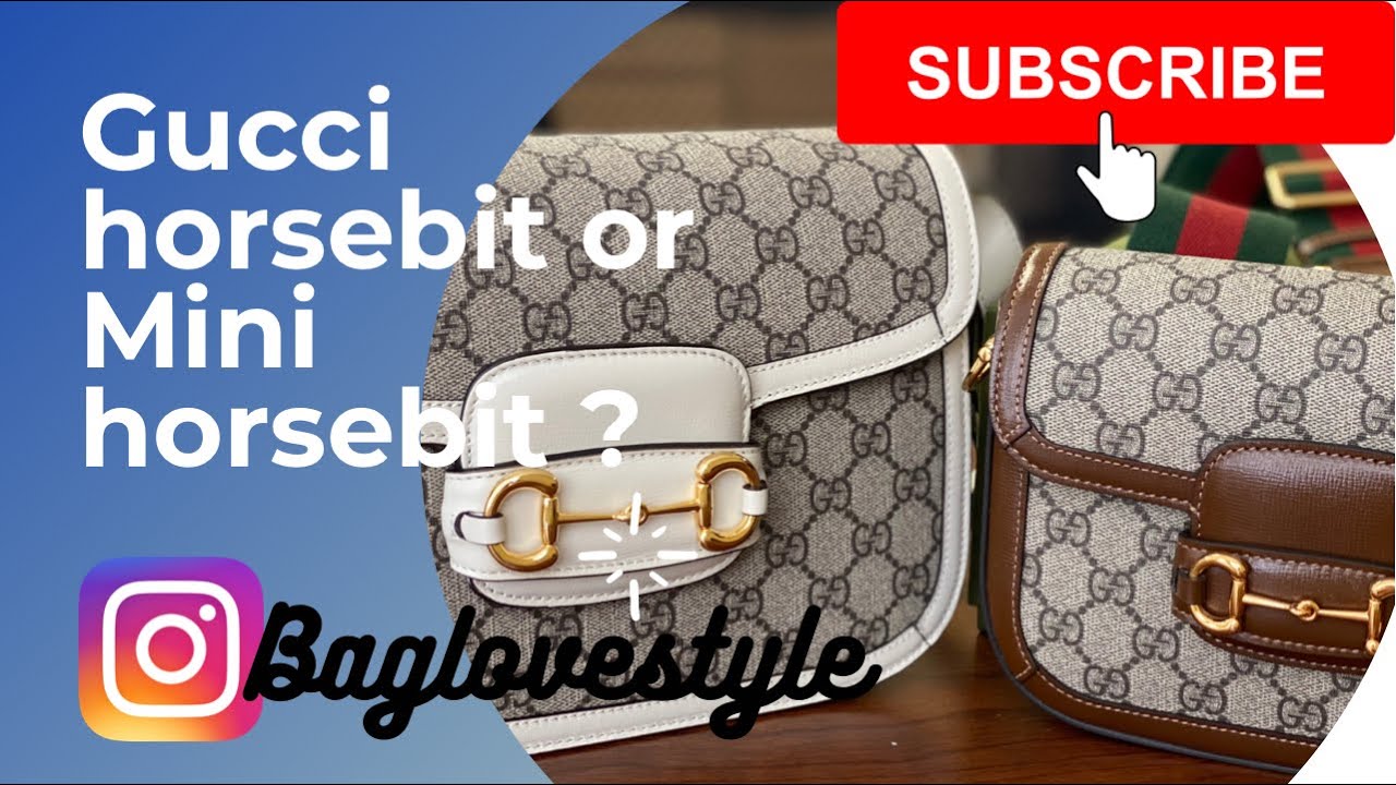 Gucci Horsebit vs Mini Horsebit 1955