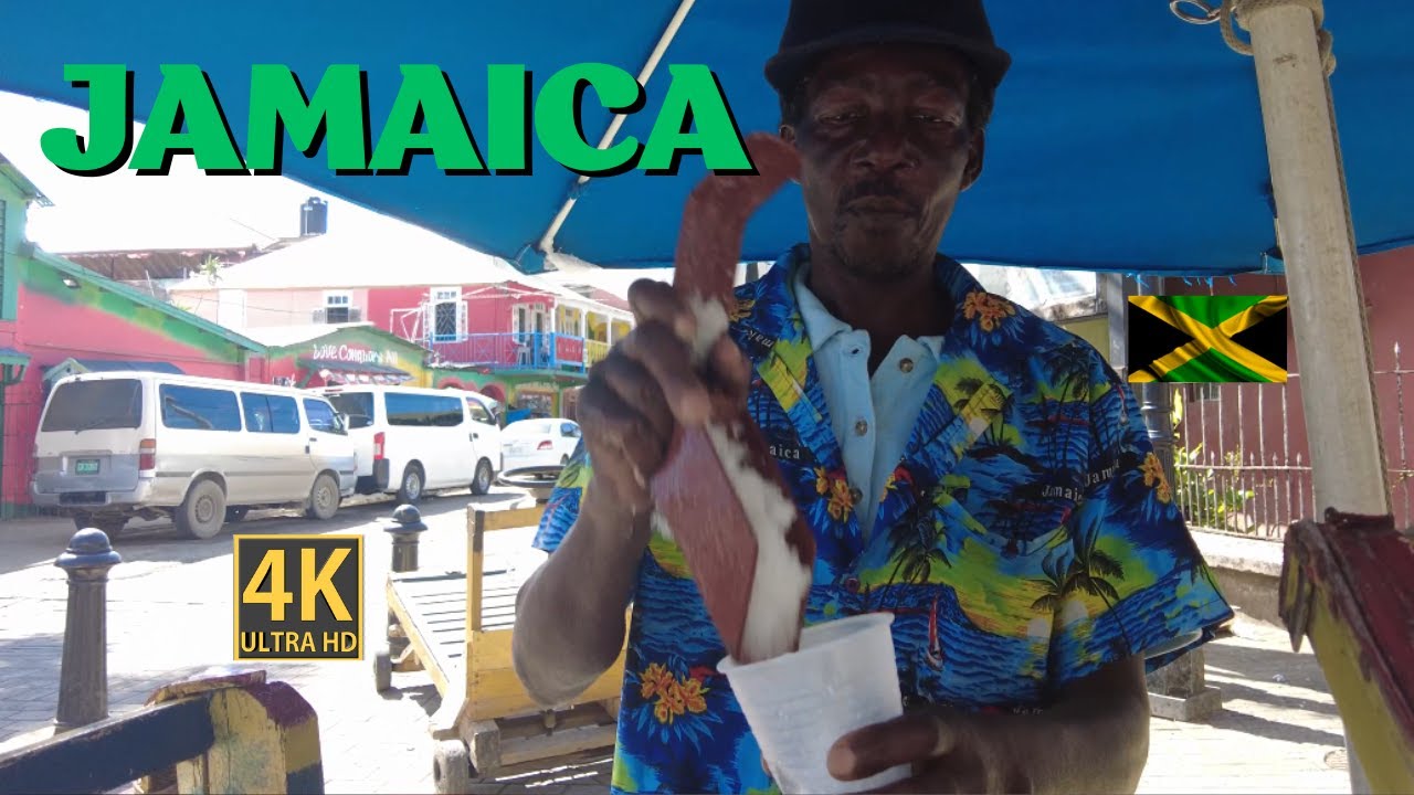 Exploring FALMOUTH Jamaica in STUNNING 4K UHD