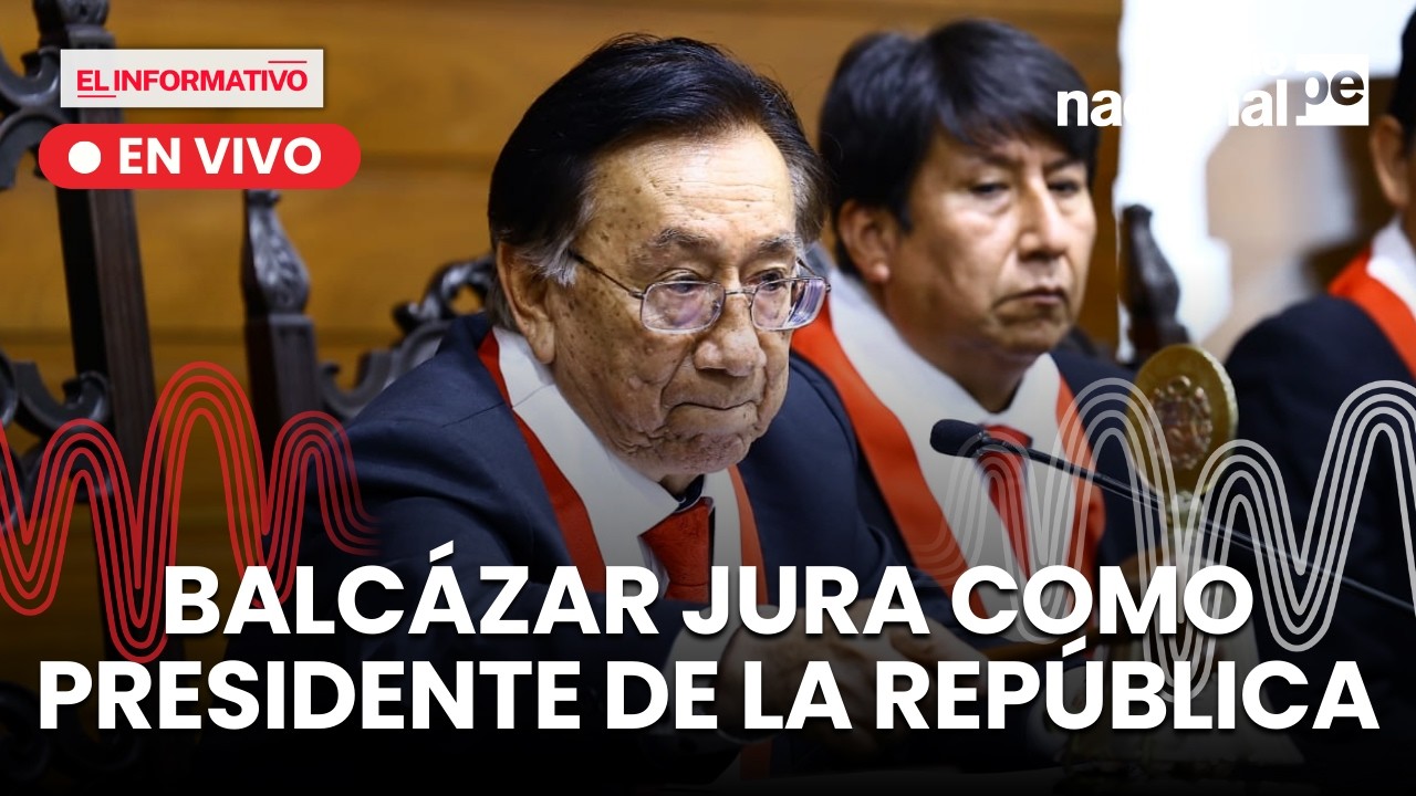 Radio Nacional: José María Balcázar asume la Presidencia de la República | 