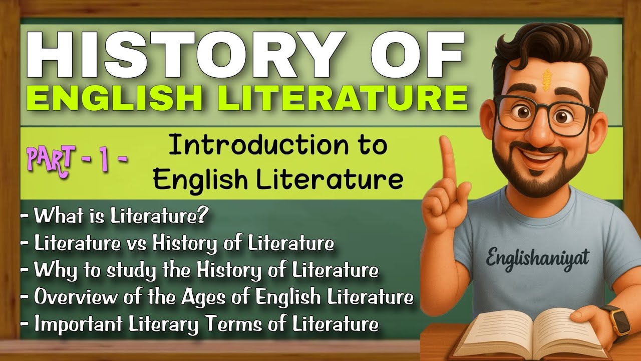 History Of English Literature || Part 1 || Introduction to English Literature || In hindi & english.