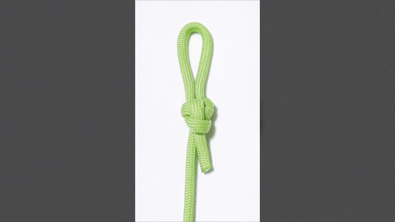 ハンソンノットの結び方！【全方向に強い 最強ロープワーク】Hanson Knot
