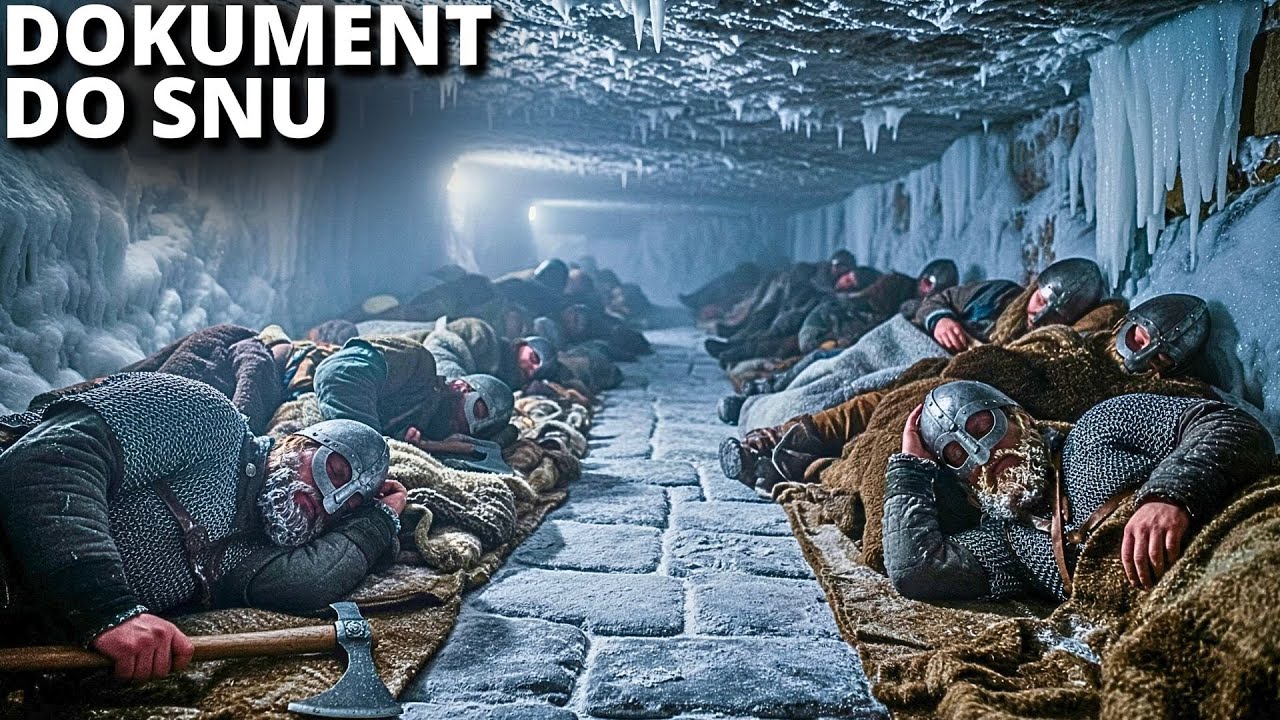 Jak Wikingowie Spali w Podziemnych Domach z Torfu w Mroźnym Chłodzie | Dokument do Snu