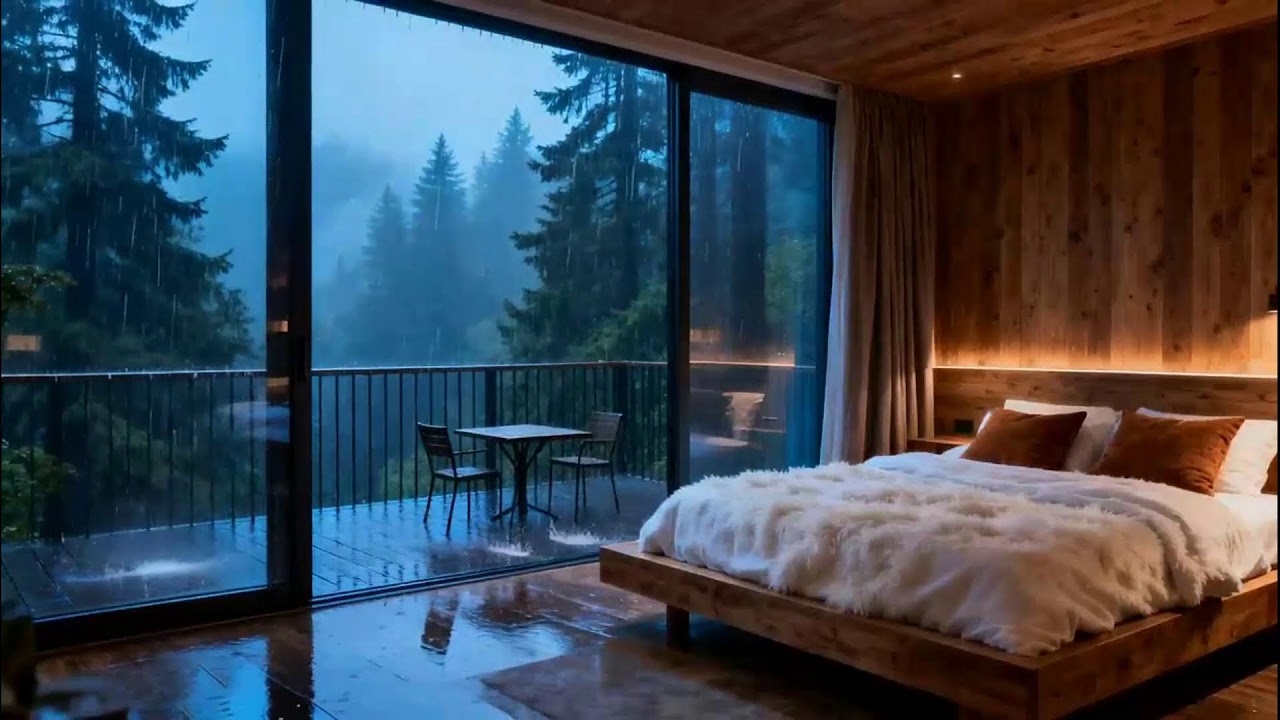 Can’t Sleep Tonight? Rain Sounds and Piano Music to Calm Your Mind Fast 😴 #9yD