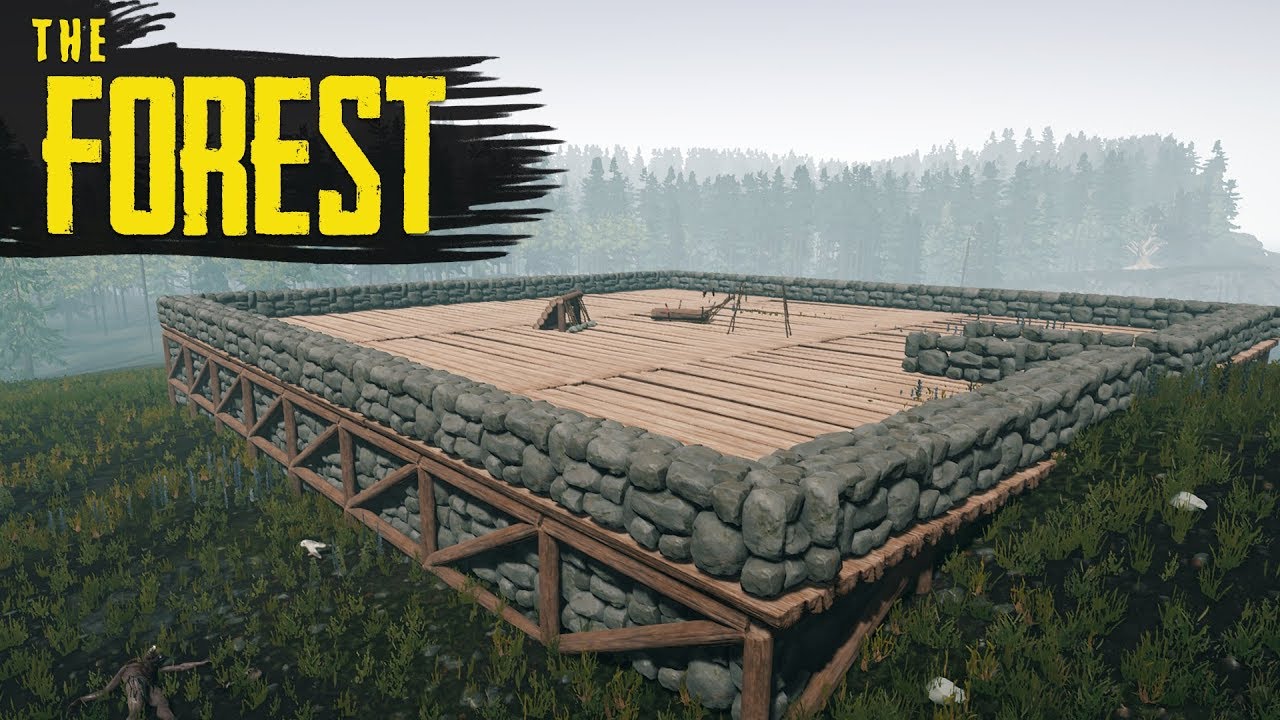 THE PYRAMID FOUNDATION! The Forest Hard Survival S3 Episode 43